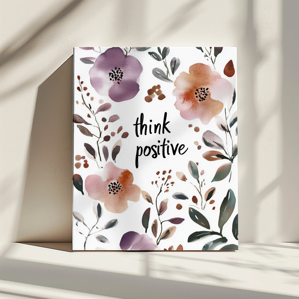 Floraler Positivitätsschub | Leinwand