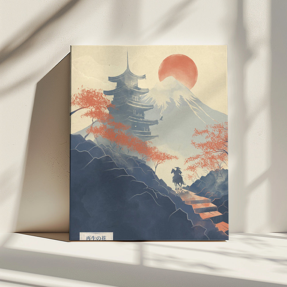 Blüten der Erneuerung | Leinwand
