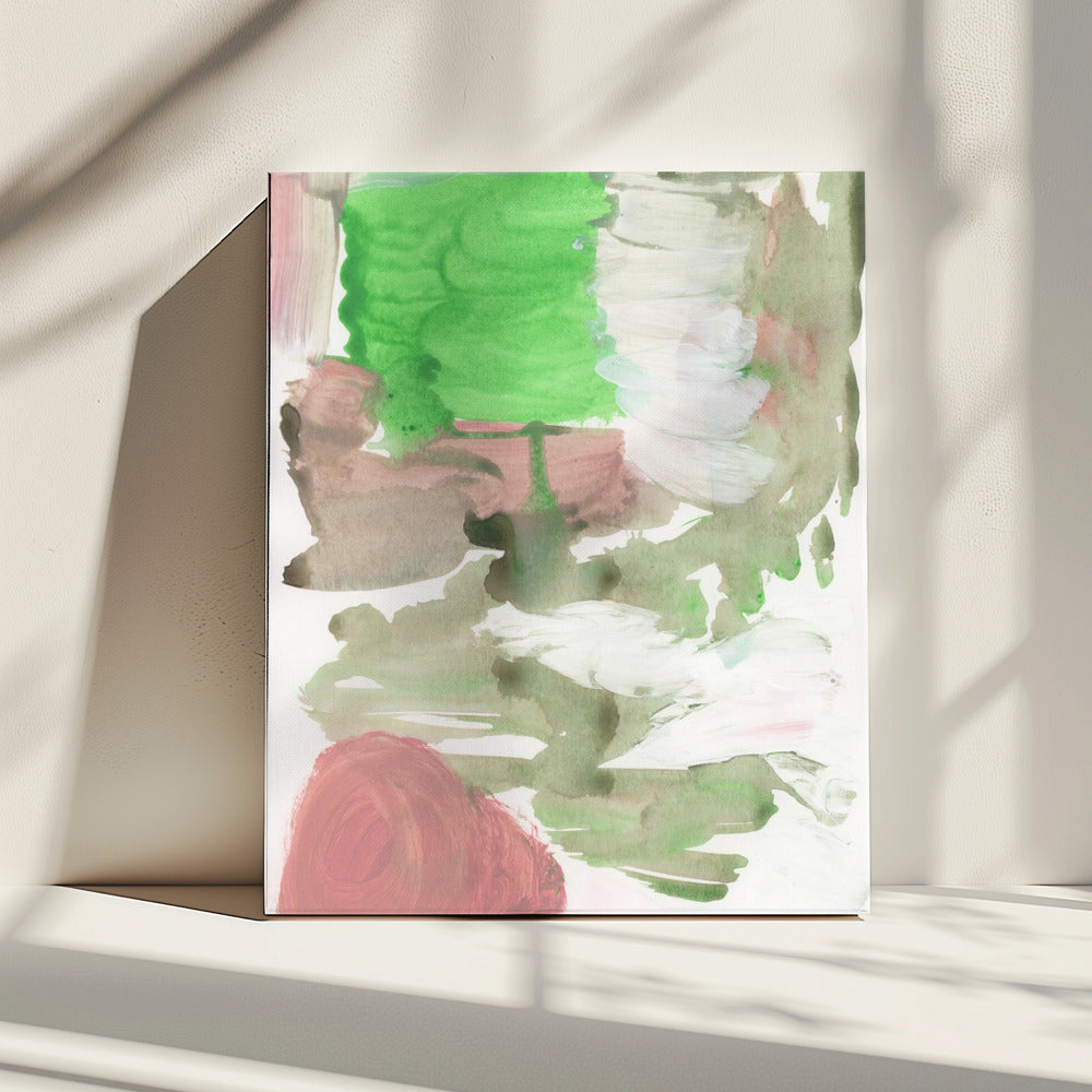 Aquarelle Organic Shapes 3 | Canvas