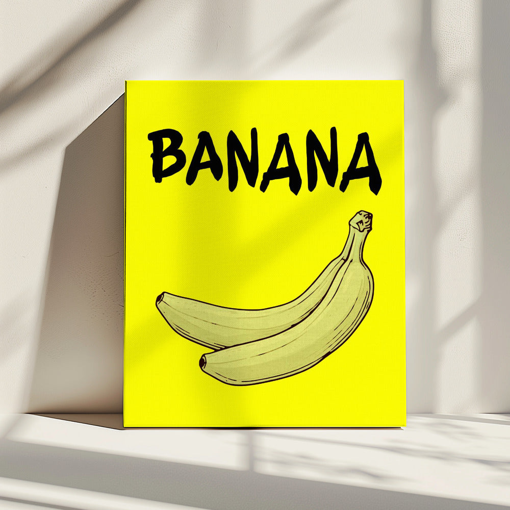 Banane | Leinwand