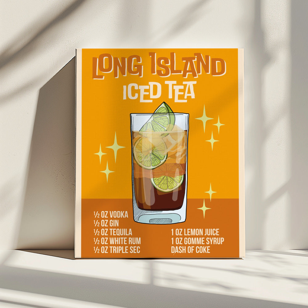 Long Island Eistee | Leinwand