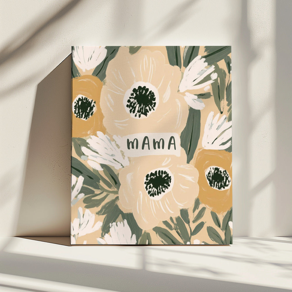 Florale Umarmung | Leinwand