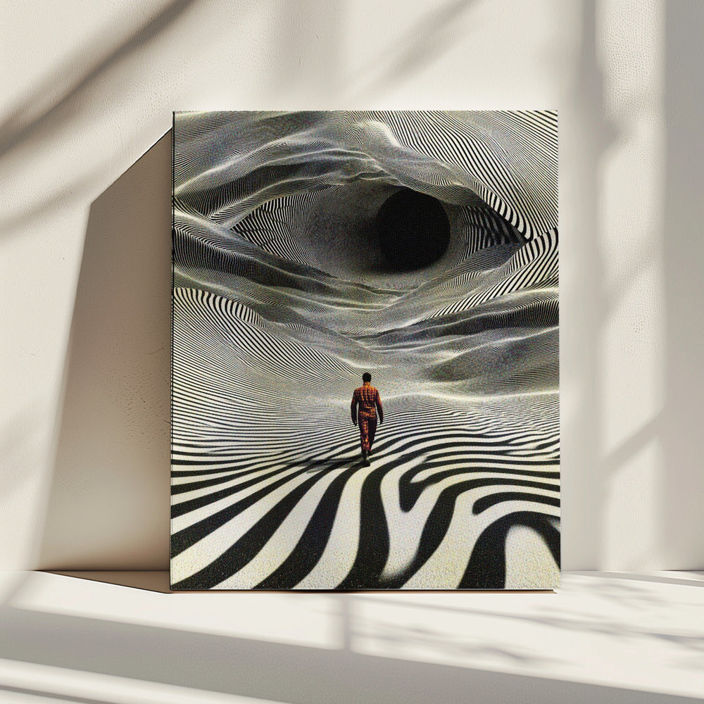Op Art Reise | Leinwand