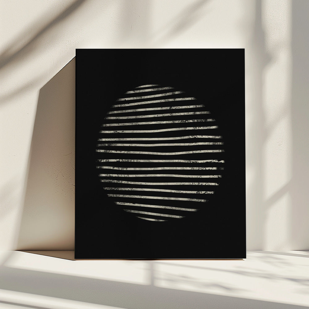 Mitternachtswind-Abstraktion | Leinwand