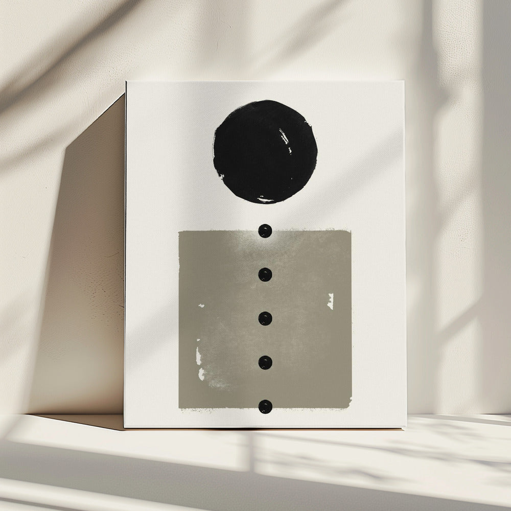 Mutterfigur Abstraktion | Leinwand