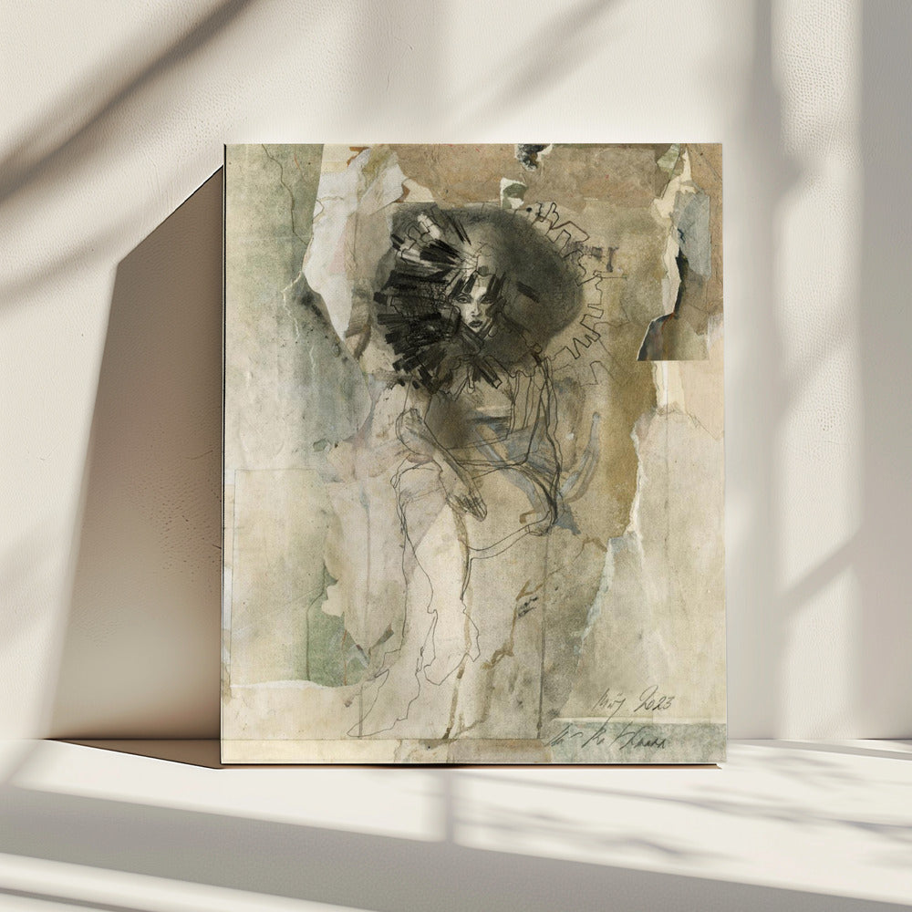 Solitary Figure | Canvas
