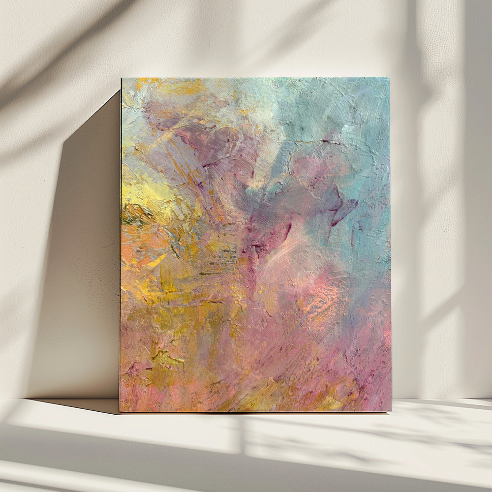 Pastellrosa Träume | Leinwand