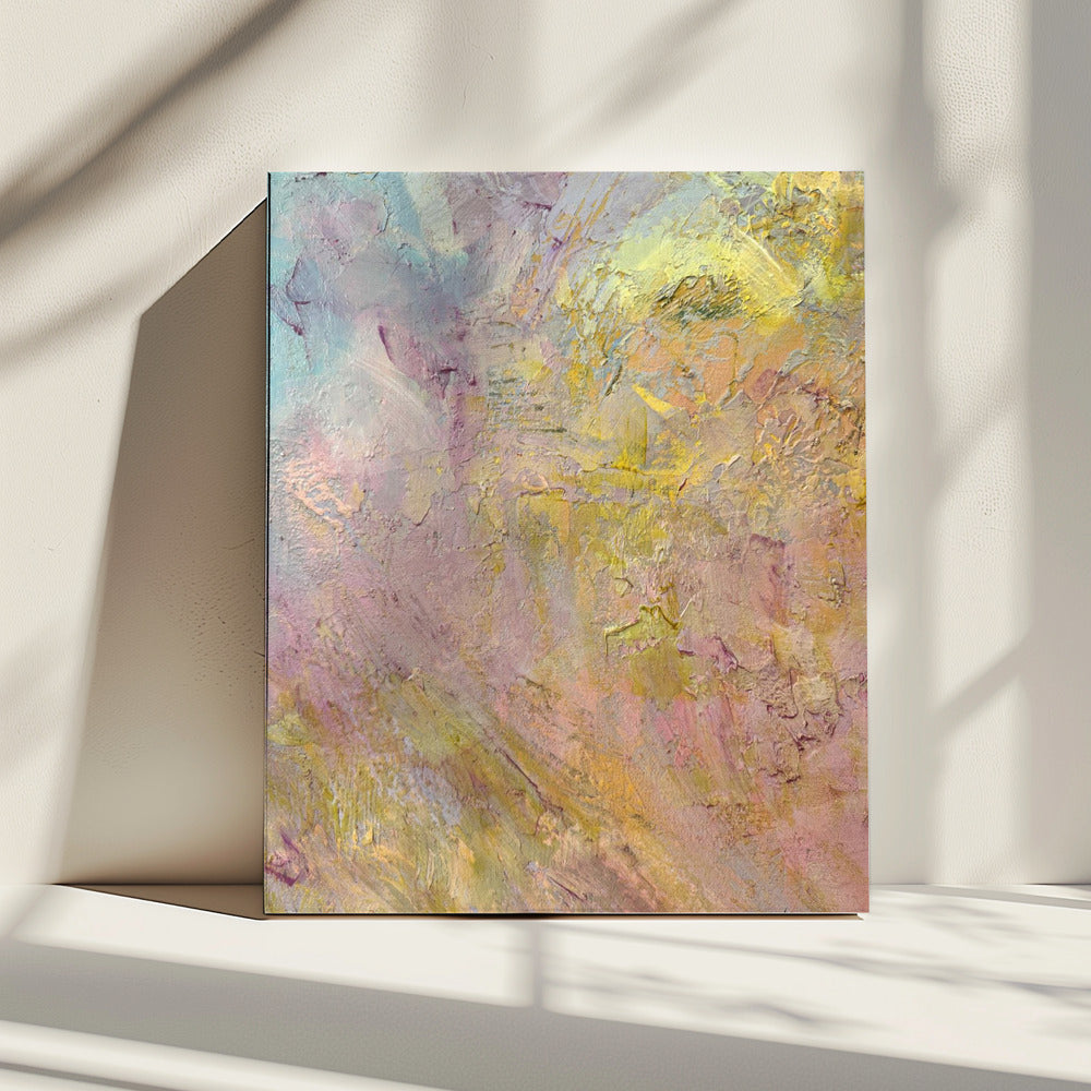 Pastellrosa Träume | Leinwand