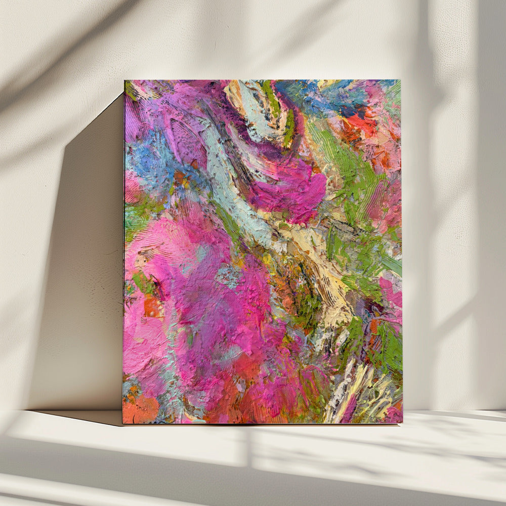 Bunte, verzauberte Pinselstriche | Leinwand