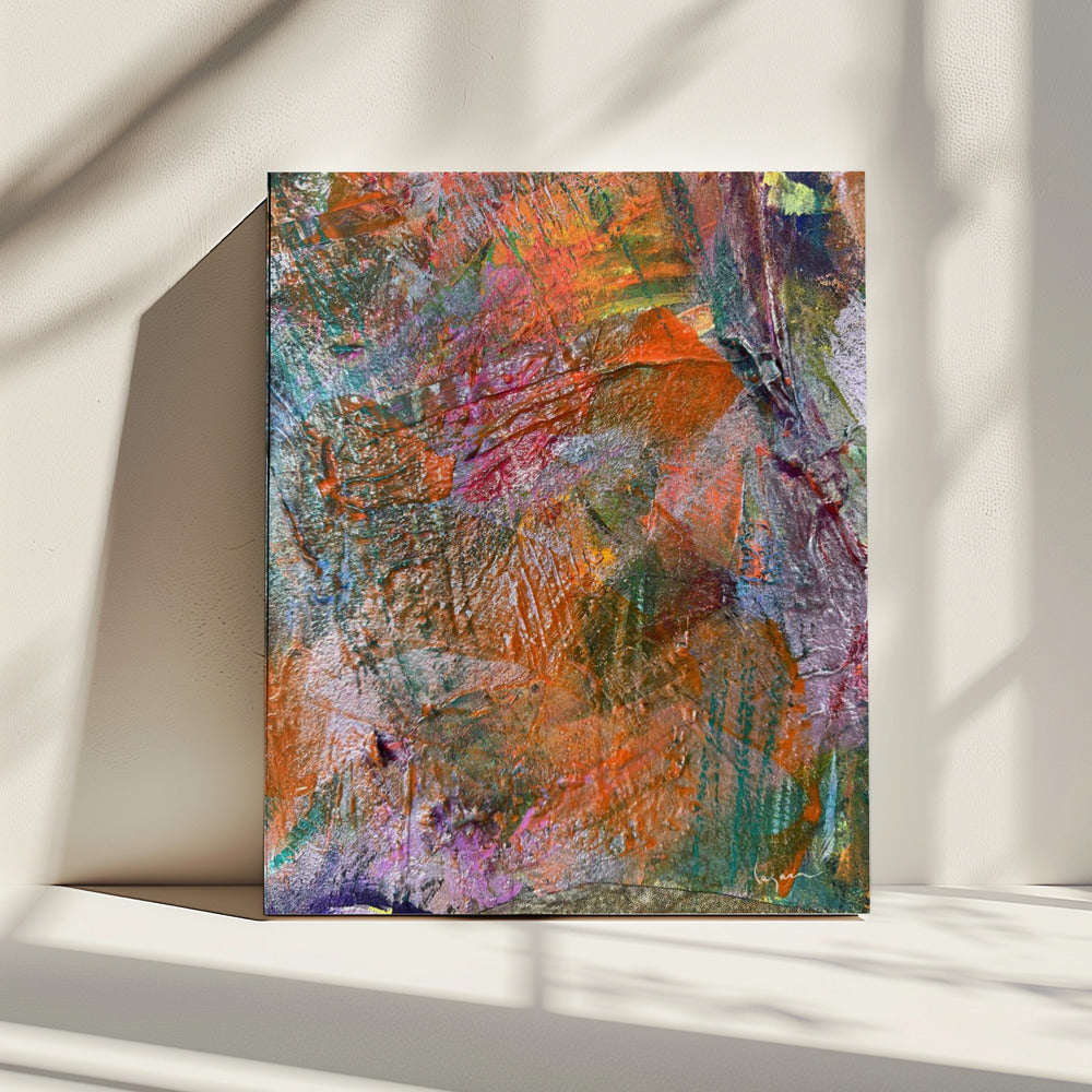Lebendiger Wandteppich | Leinwand
