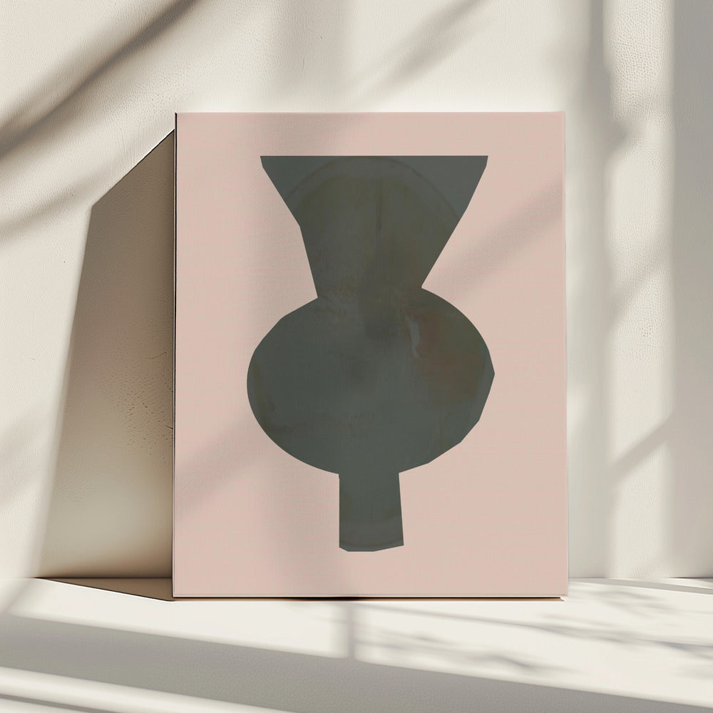 Mocha Vase Form 1 | Canvas