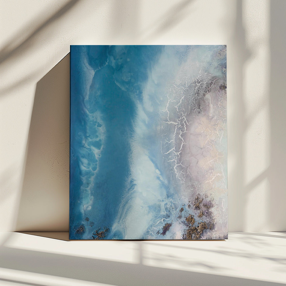 Aerial Beach - Seaside Whispers 1 | Canvas