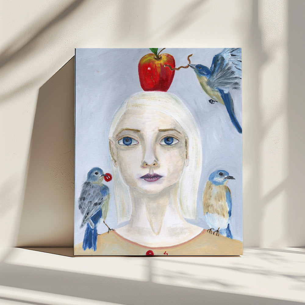 Nordische Frau Mut | Leinwand