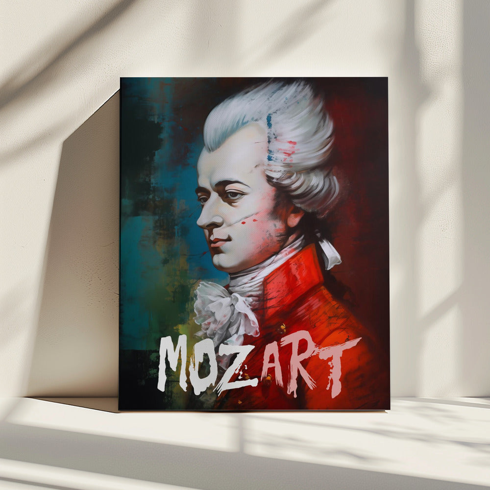 Mozart | Leinwand