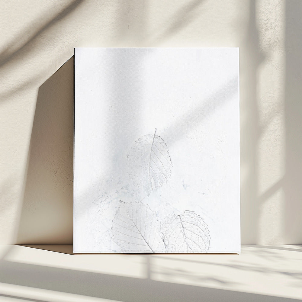 Minimale Blätter | Leinwand