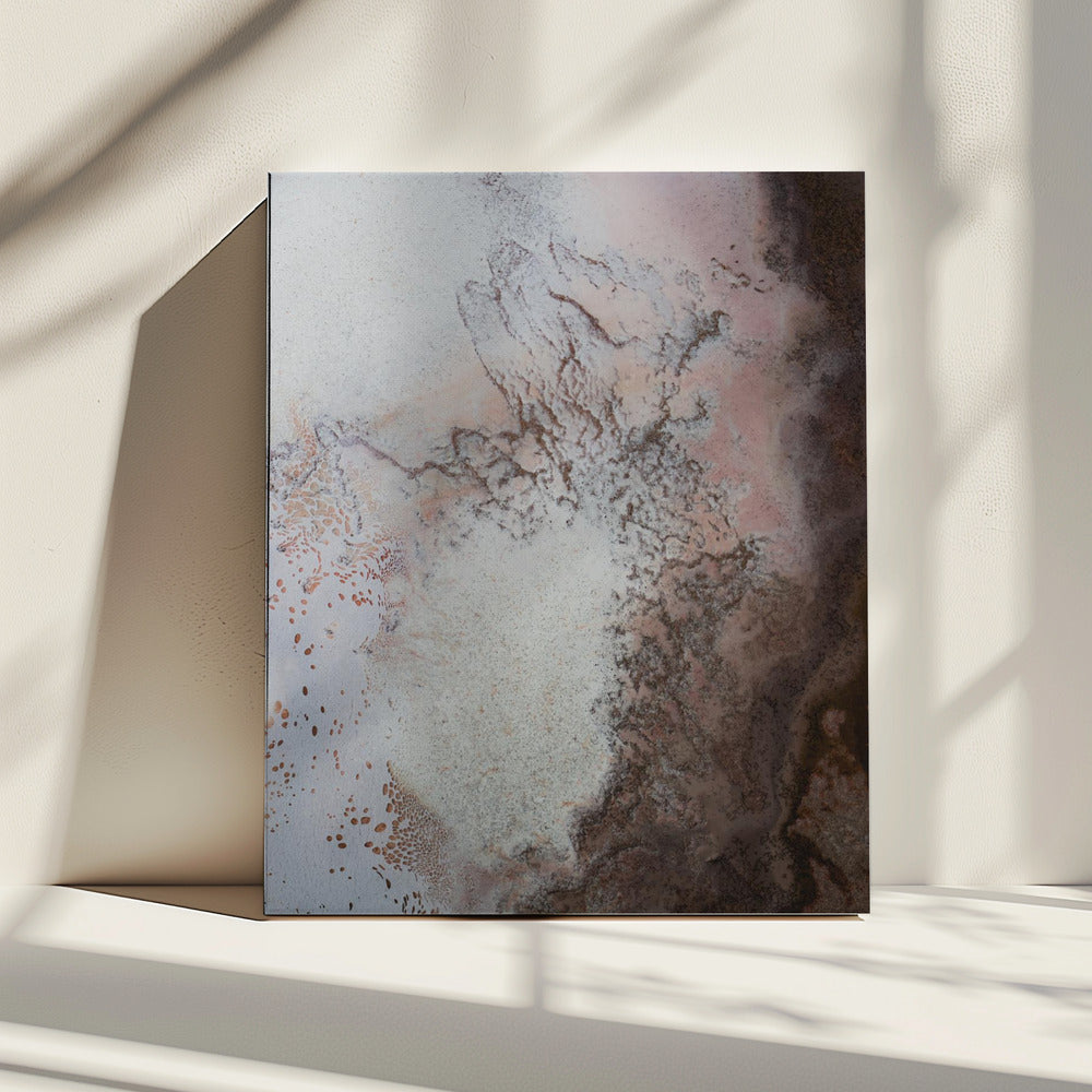 Lake Eyre Upscaled – Rote Erdstimmung | Leinwand