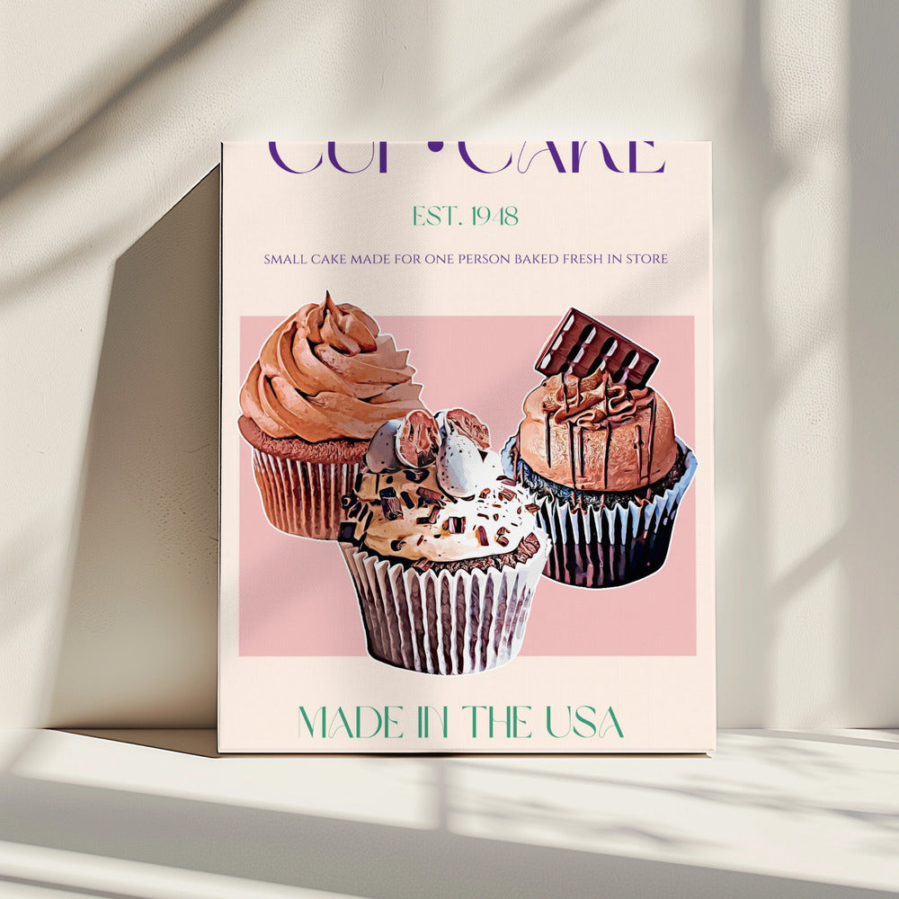Dekadente Cupcakes | Leinwand