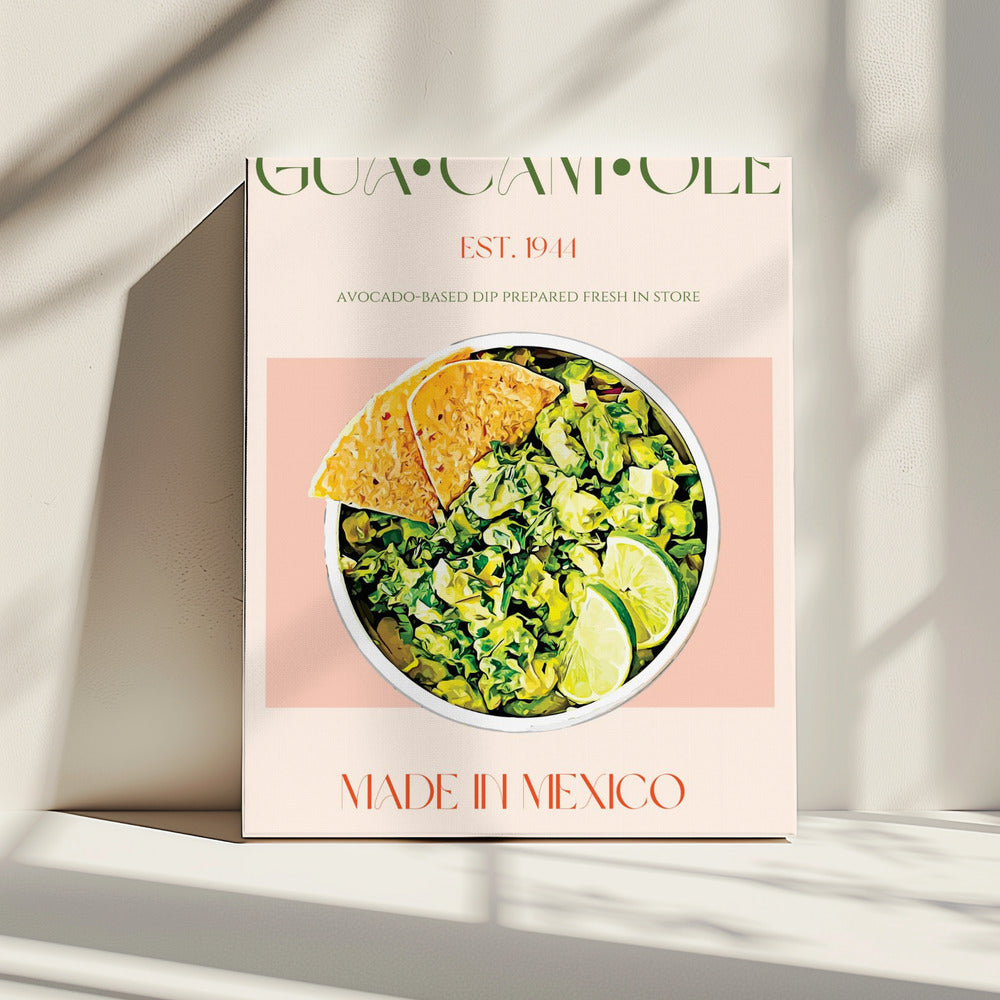 Guacamole-Genuss | Leinwand