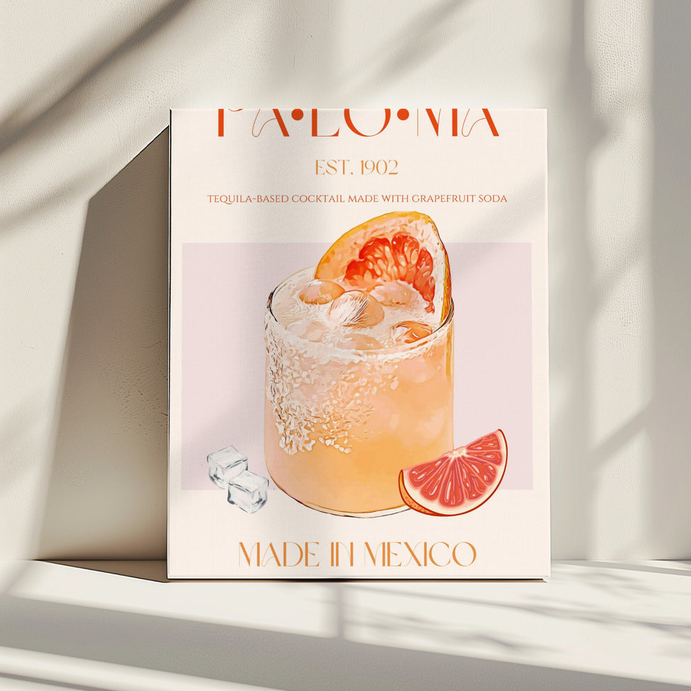 Tequila Sunrise Schluck | Leinwand