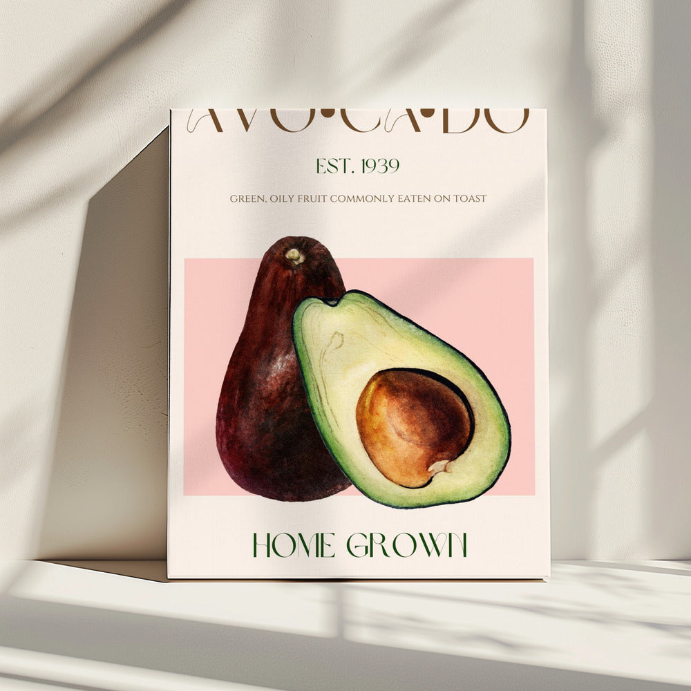 Avocado-Essenz | Leinwand