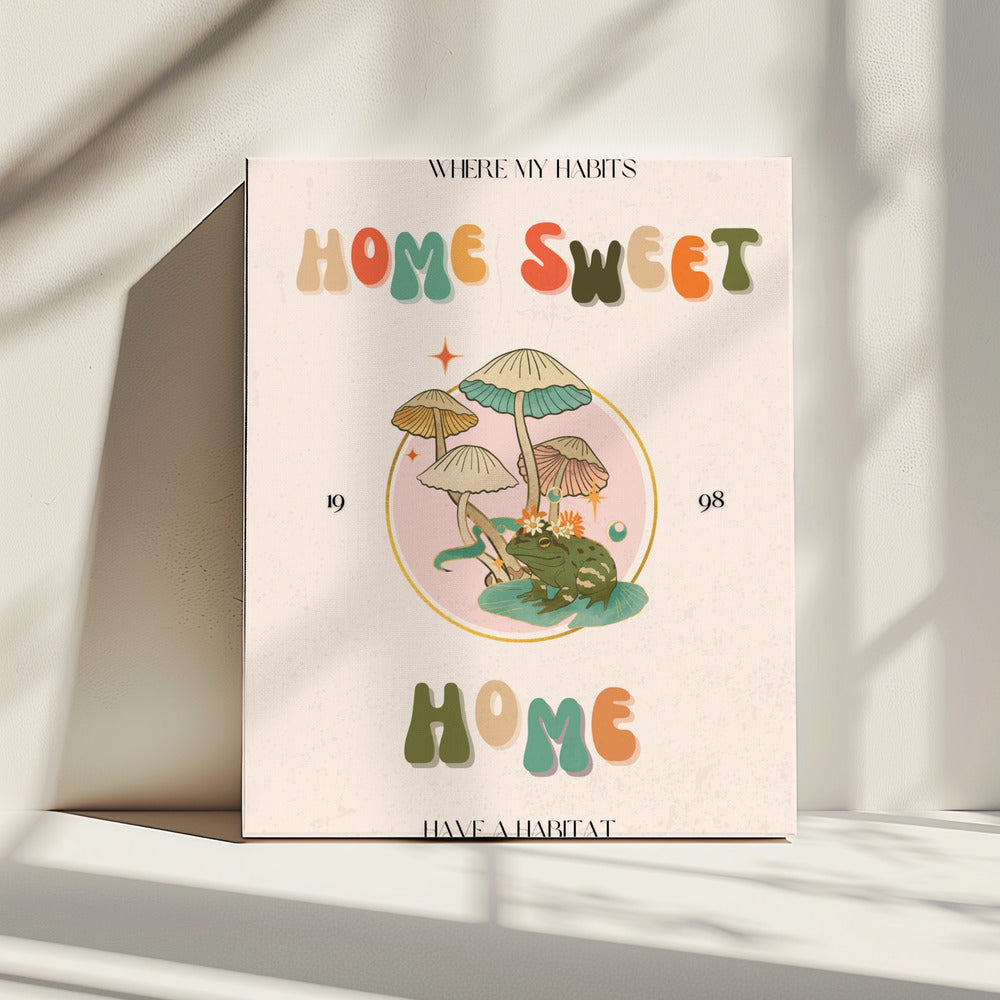 Mushroom Haven | Canvas