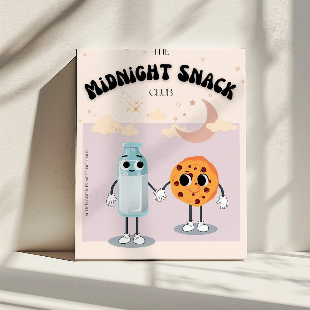 Milk & Cookie Duo | Canvas