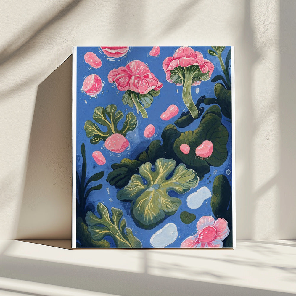 Schwebende Blüten | Leinwand