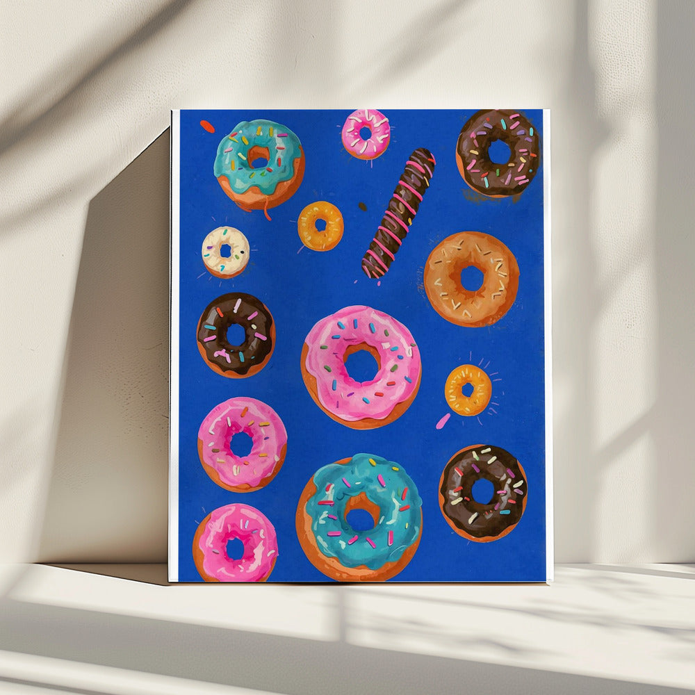 Donut Delight Leinwand | Leinwand