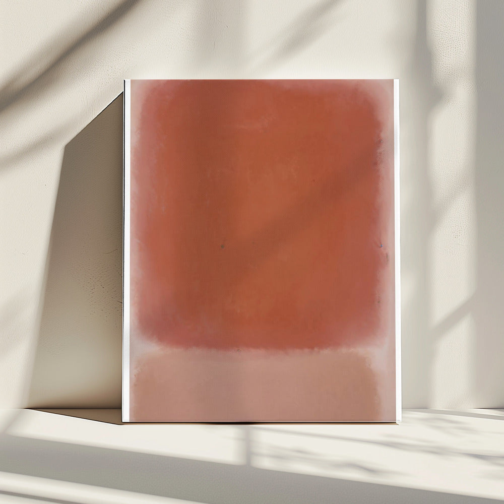 Rostfarbene Harmonie | Leinwand
