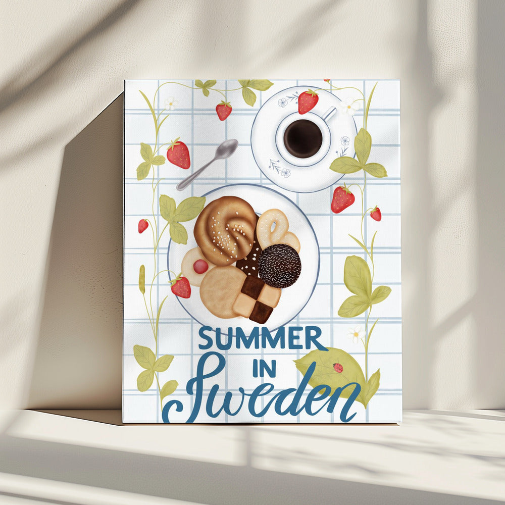 Sommer in Schweden | Leinwand