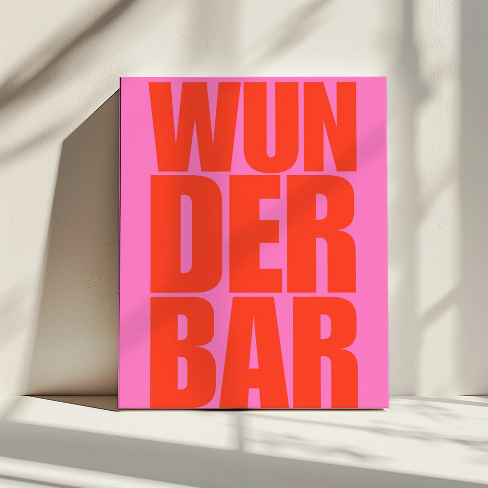 Mutige Wunder | Leinwand
