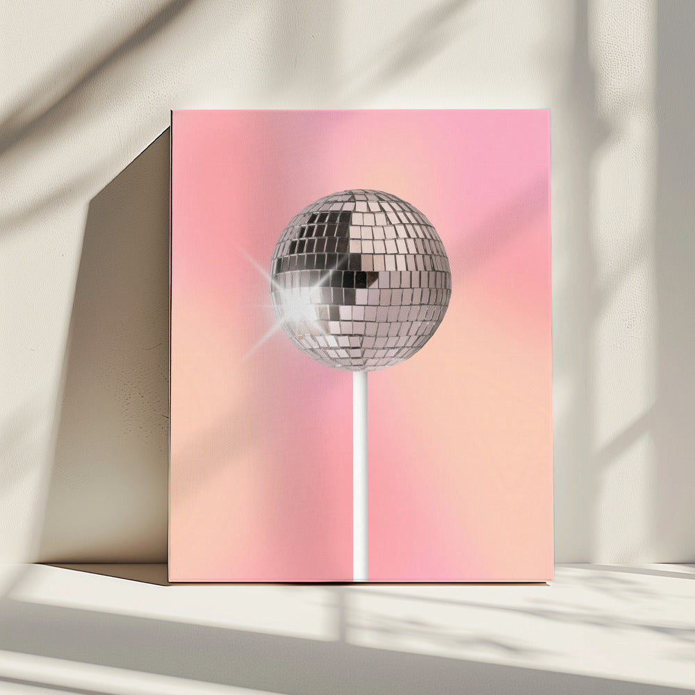 Disco-Lollipop | Leinwand