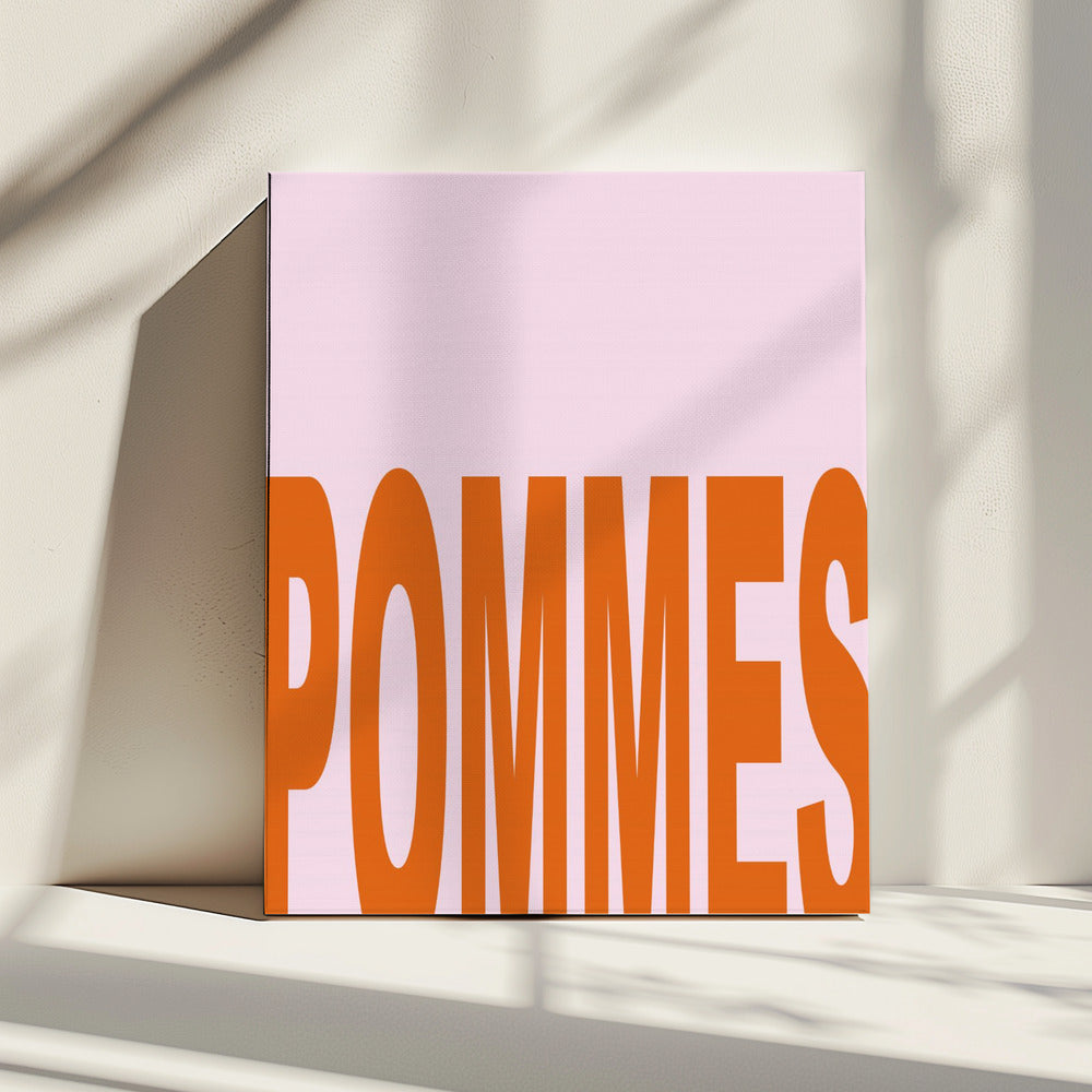 Bold Pommes Essence | Leinwand