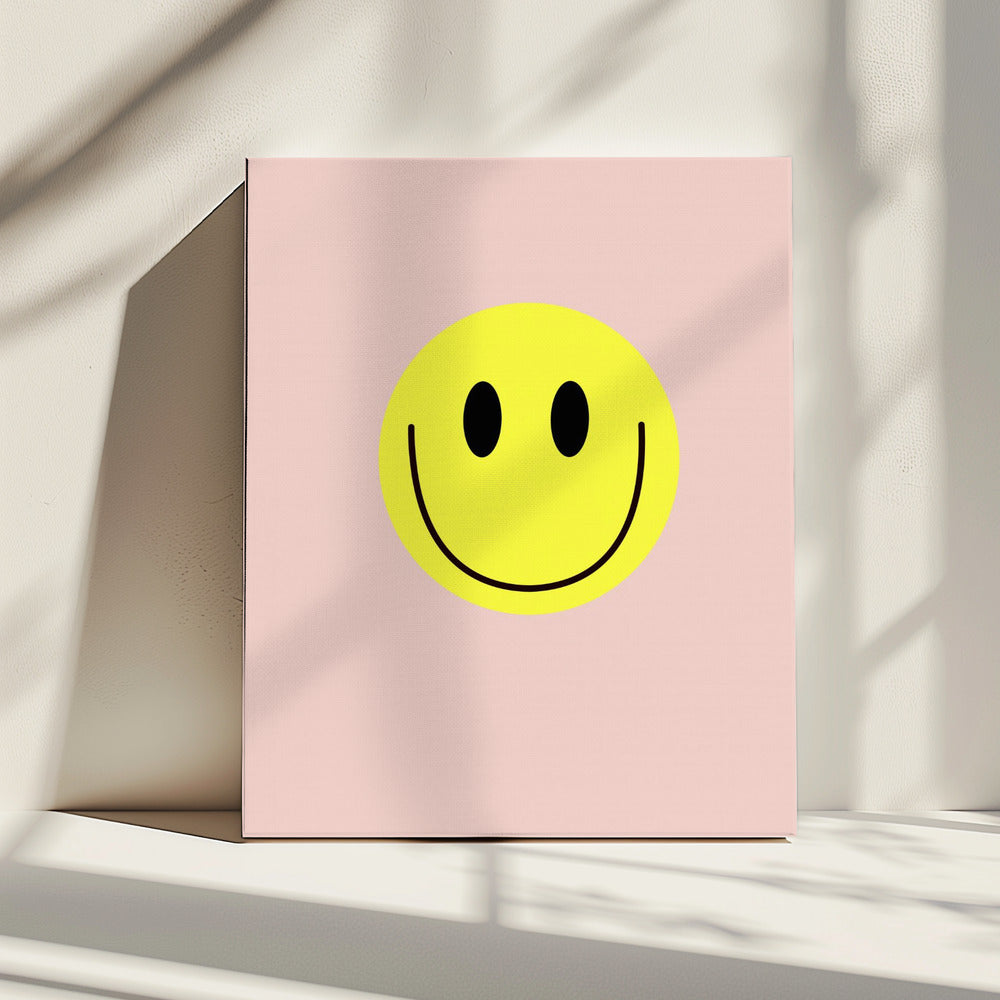Gelbes Smiley-Gesicht | Leinwand