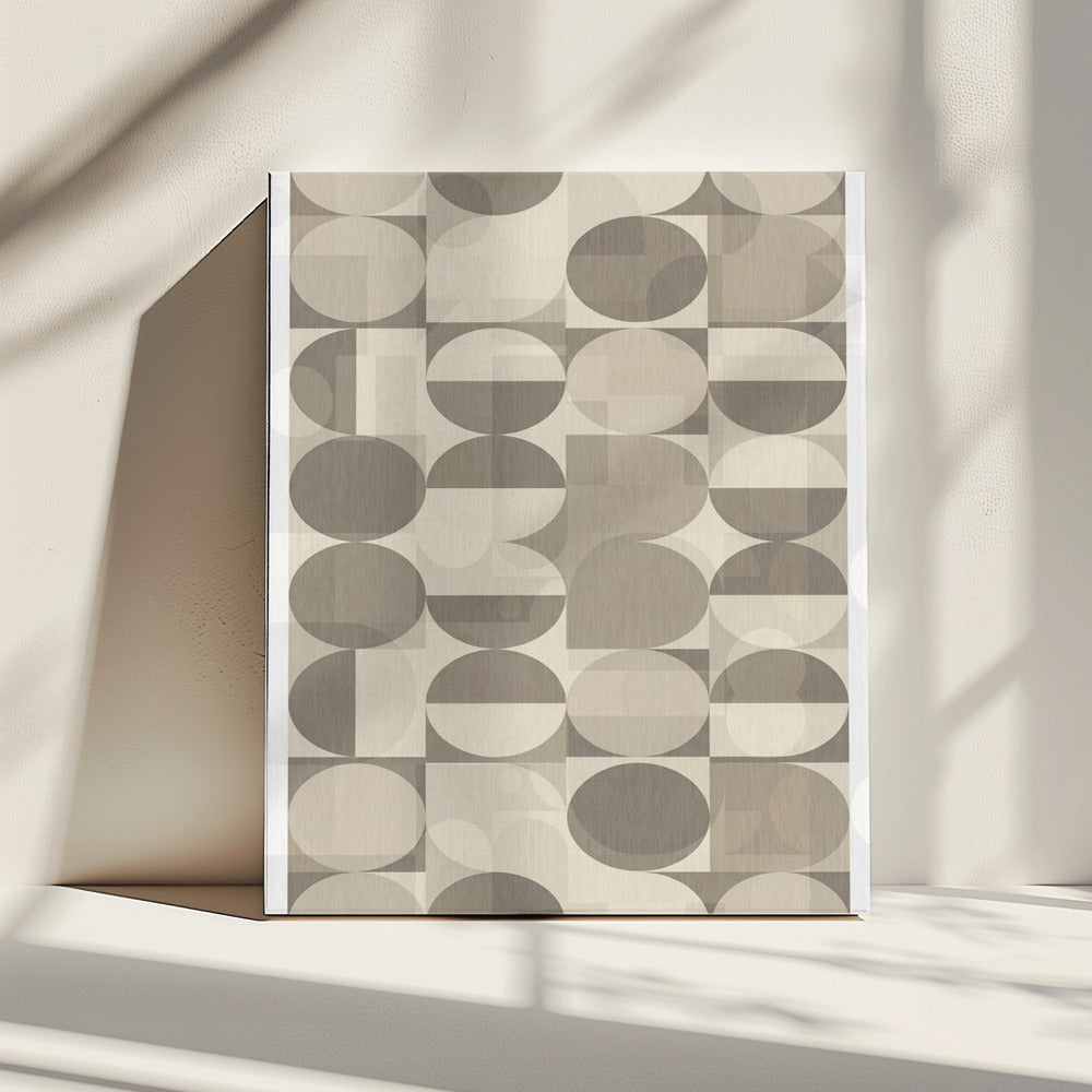 Geometrisches abstraktes Design | Leinwand