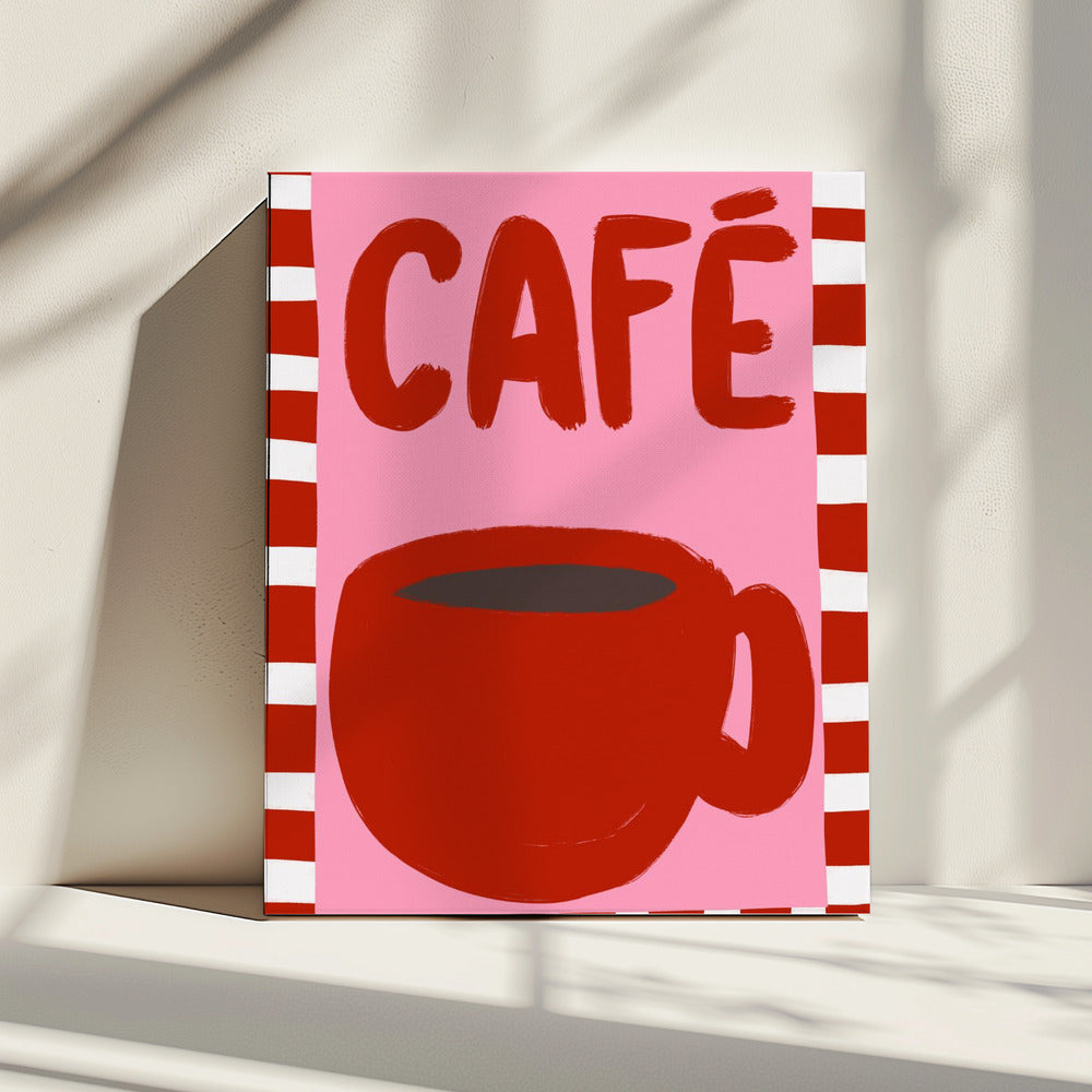 Café Vibe Delight | Leinwand