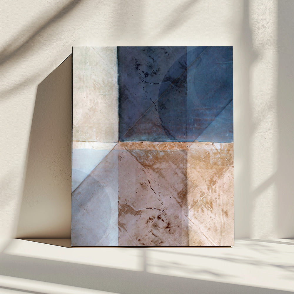 Abstraktes geometrisches Muster | Leinwand