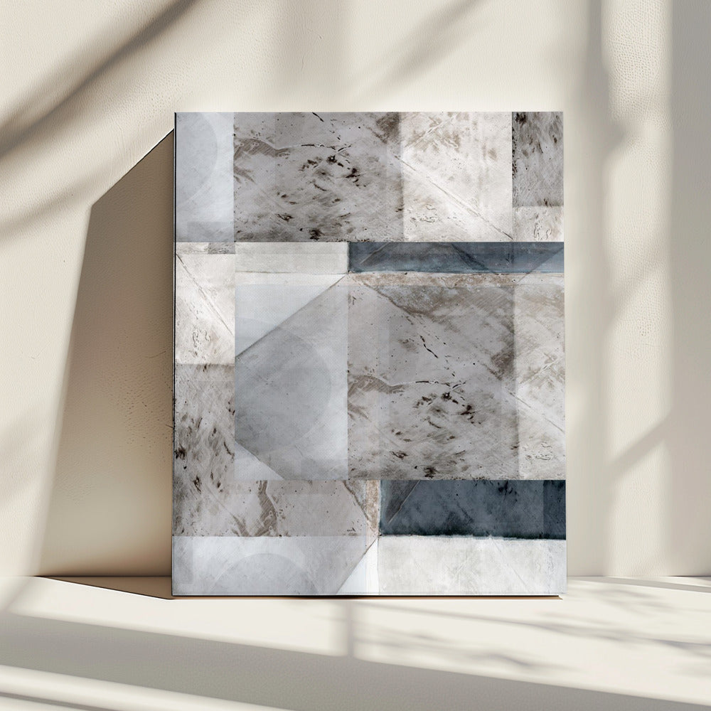 Abstraktes geometrisches Muster | Leinwand