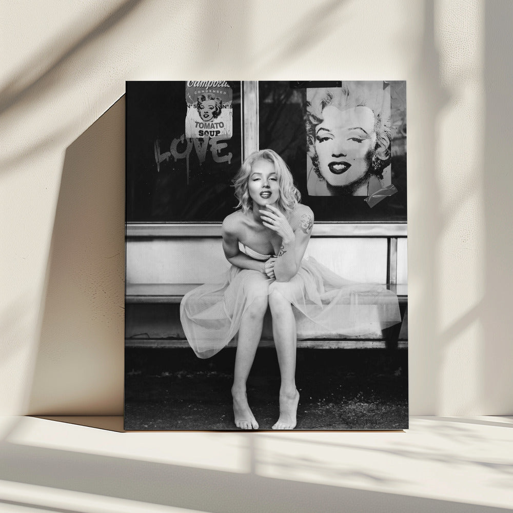 Neu Marilyn SW | Leinwand