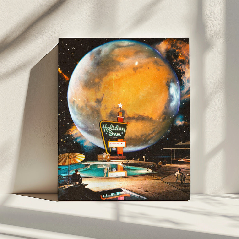 Das Weltraumhotel | Leinwand