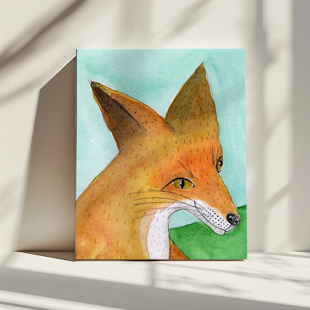 Roter Fuchs | Leinwand