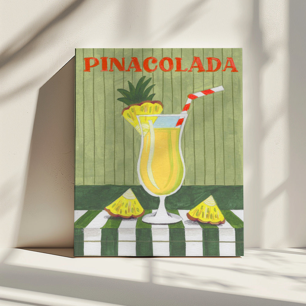 Pina Colada Delight | Leinwand