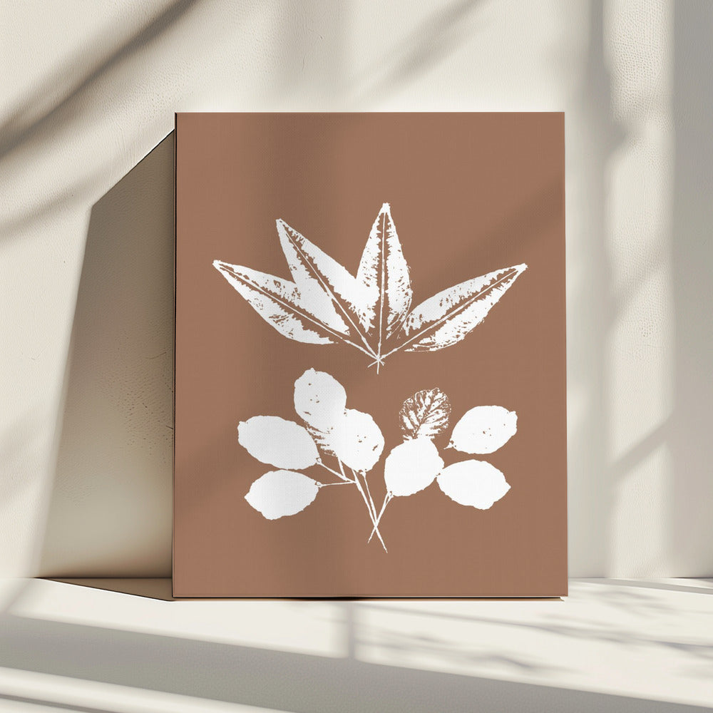 Botanische Silhouetten | Leinwand