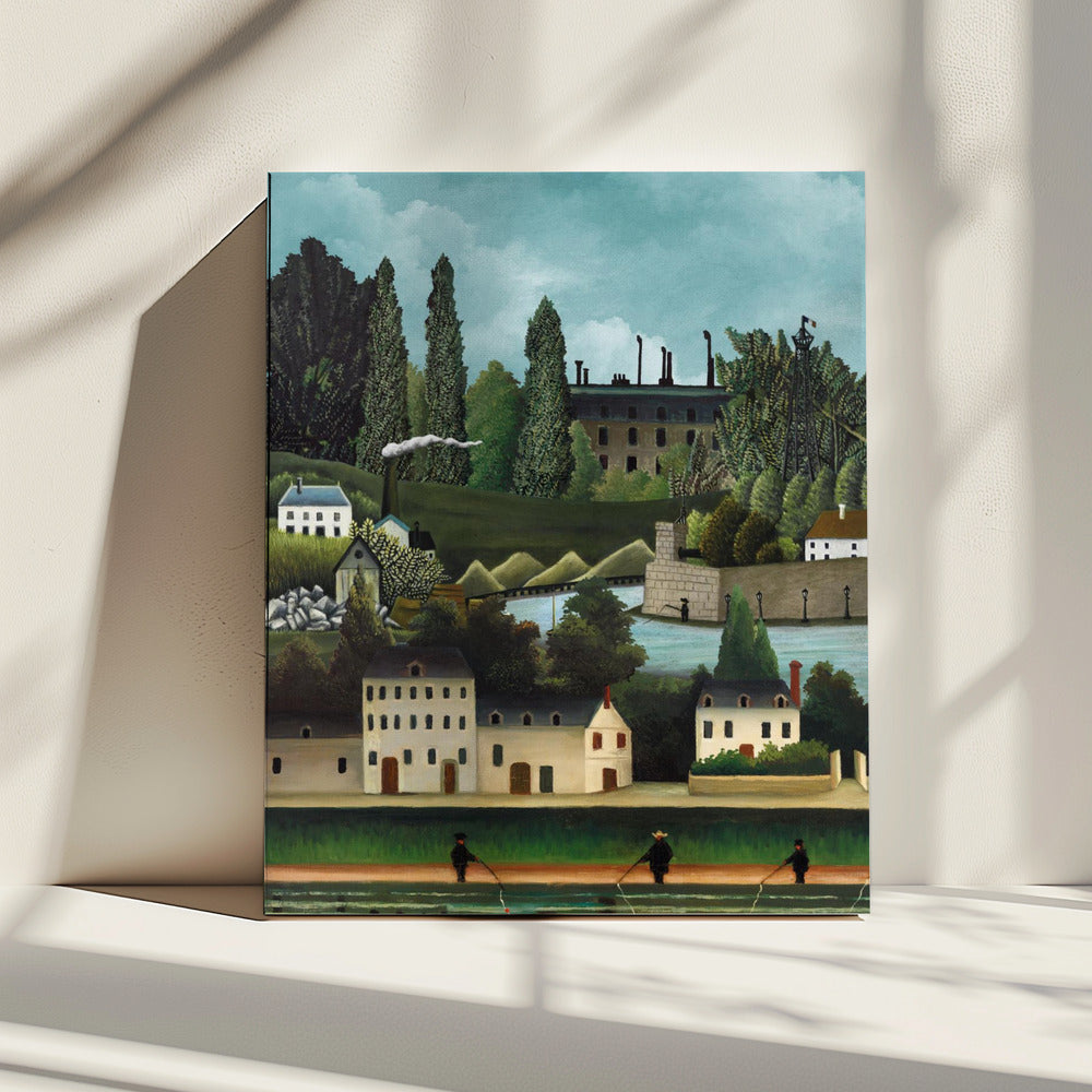 Henri Rousseau Kunst kombiniert | Leinwand