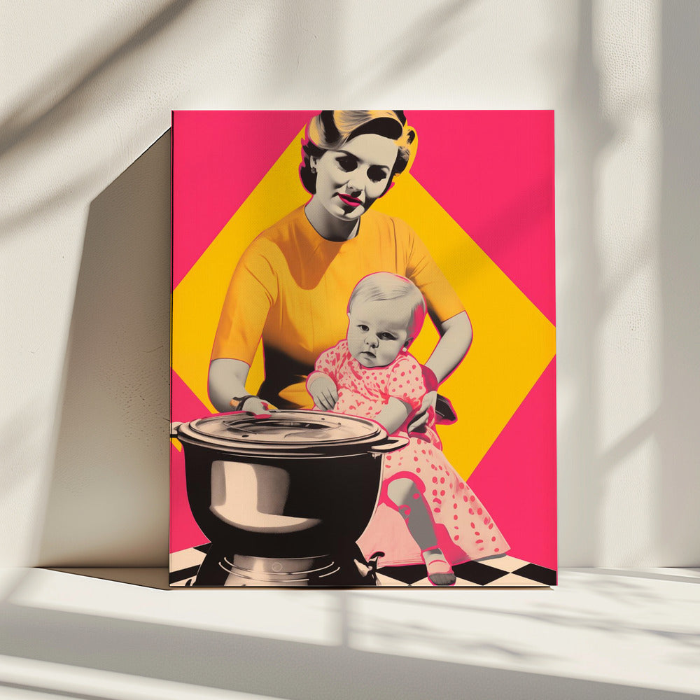 Surreale Mama | Leinwand