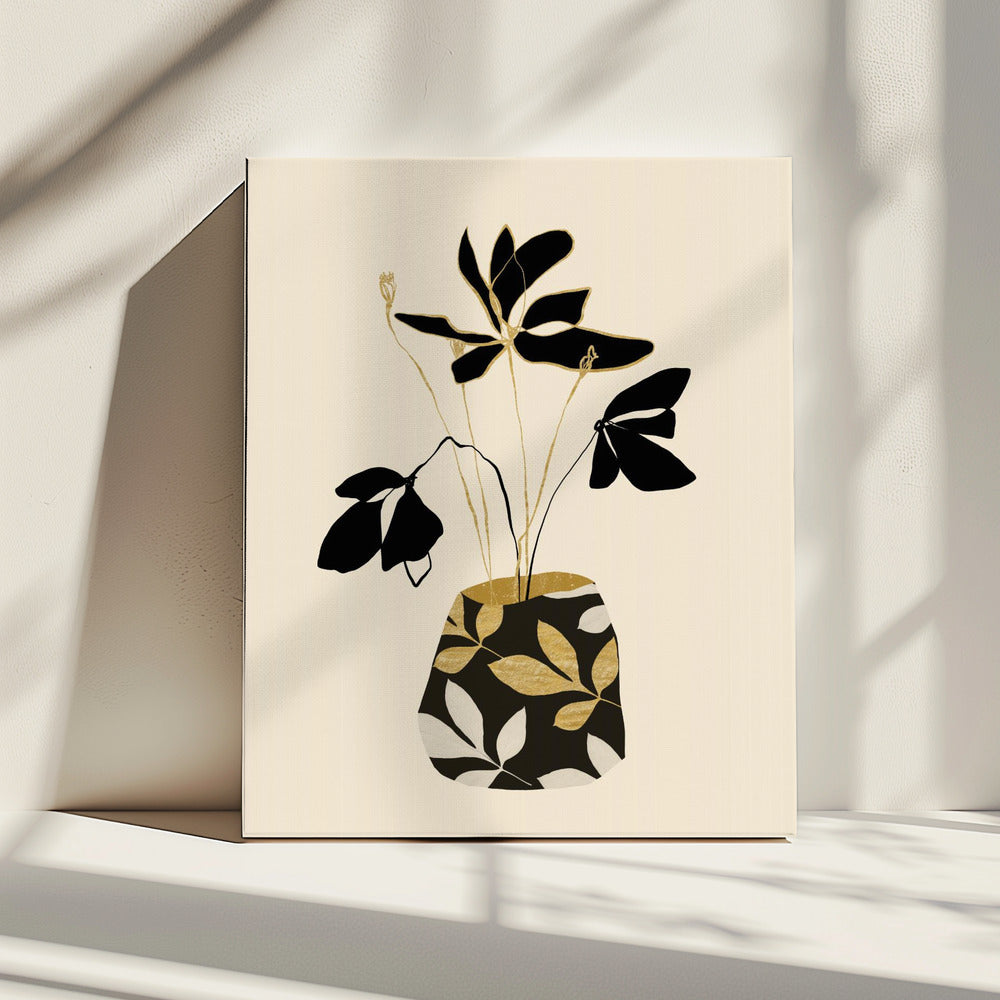 Abstrakte Blumen | Leinwand