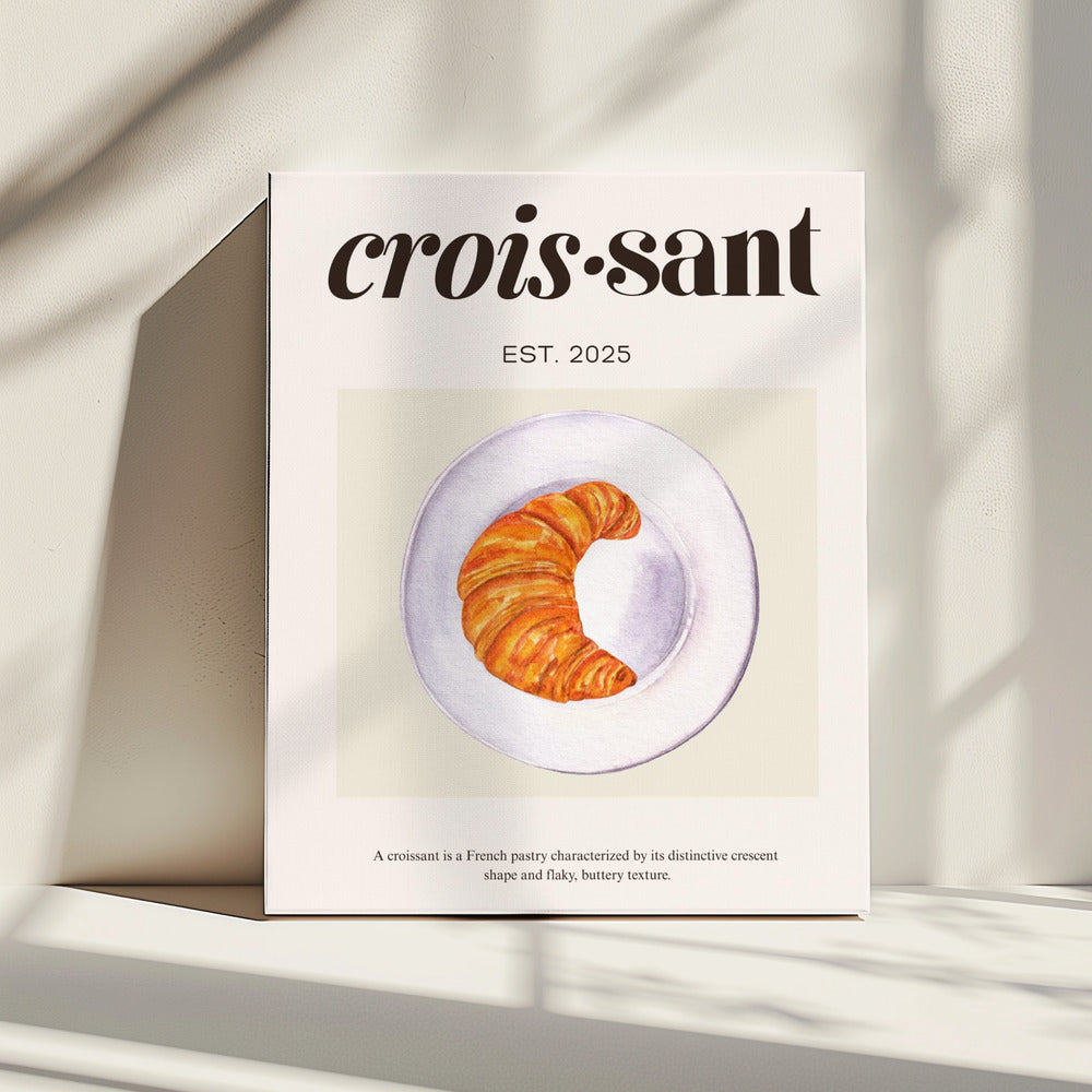 Croissant | Leinwand