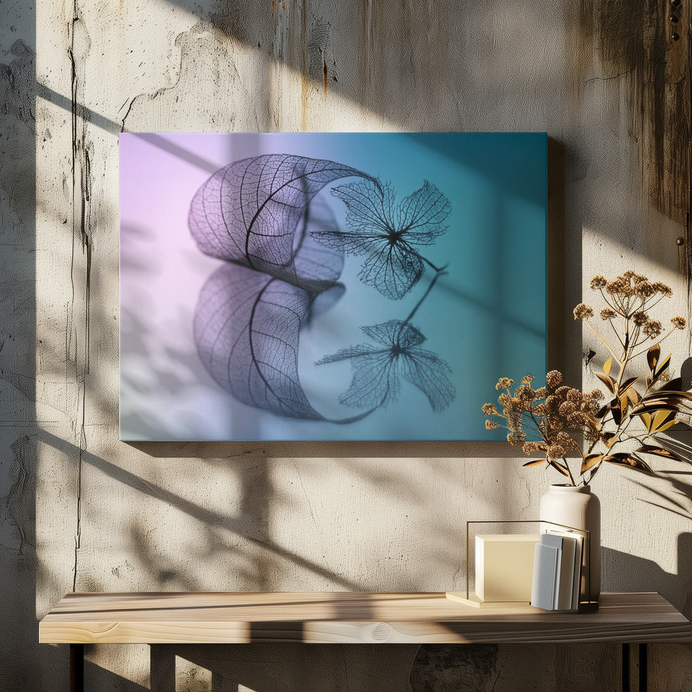 Geschichte von Blatt und Blume | Leinwand