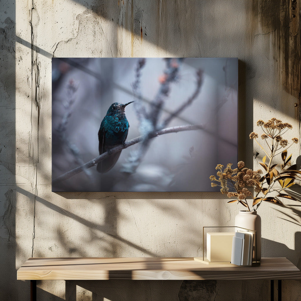 Elektrisches Blau | Leinwand