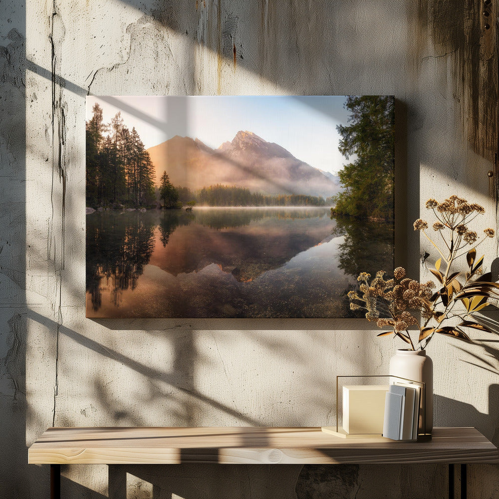Leuchtender Nebel | Leinwand